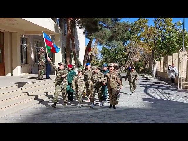 228 saylı tam orta məktəb Zəfər Gününə həsr olunmuş Hərbi Parad