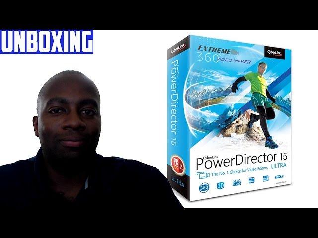 Cyberlink PowerDirector 15 Ultra Unboxing