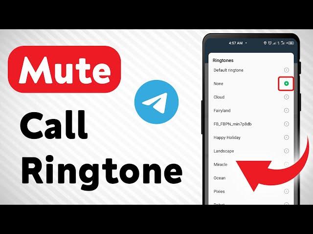 How to Mute Telegram Call Ringtone (Updated)