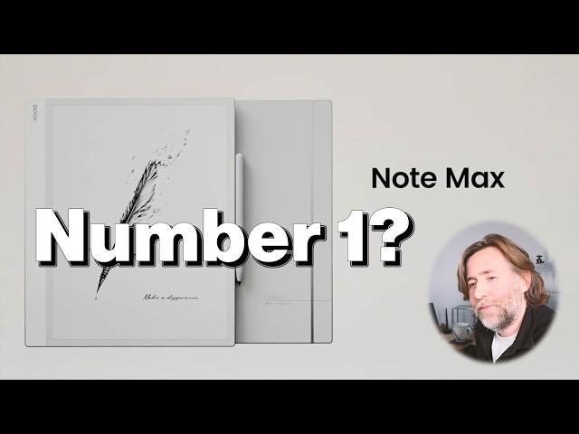 BOOX Note Max - Could be the New Number 1 E-Ink Tablet!