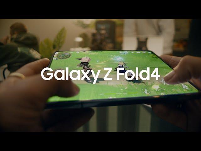 Galaxy Z Fold4: The Big Bang deserves a big screen | Samsung Australia