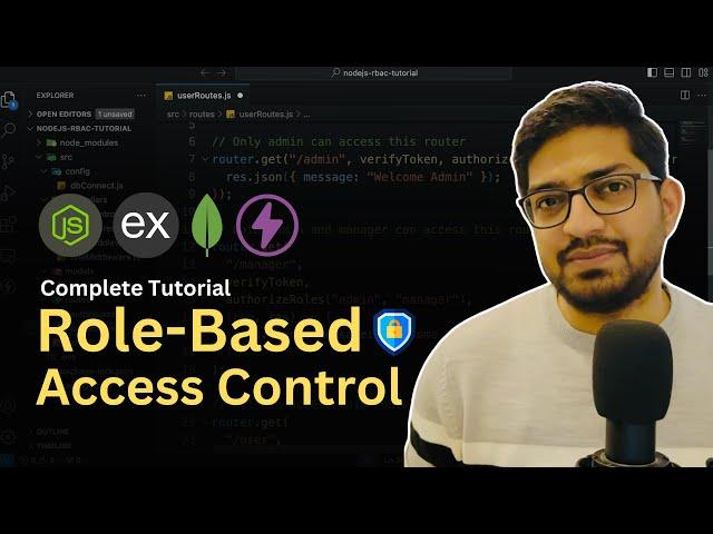 Node.js & Express Role-Based Authorization Tutorial | How to Manage User Roles and Permission