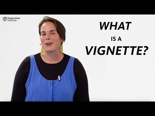 "What is a Vignette?": A Literary Guide for English Students and Teachers