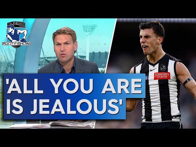 Kane Cornes calls out 'jealous' rival fans constant Nick Daicos criticism - Sunday Footy Show