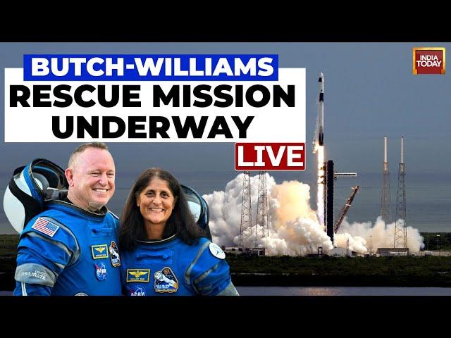 LIVE: SpaceX Launches Mission To Bring Back Sunita Williams, Butch Wilmore From Space | NASA Mission