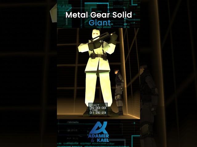 Did you Know? Metal Gear Solid Giant #metalgearsolid