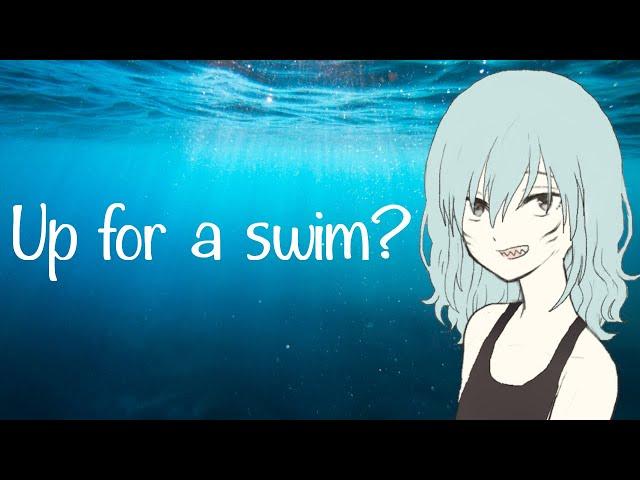 Flirty Shark Girl Wants A Bite (ASMR Roleplay) [F4A]