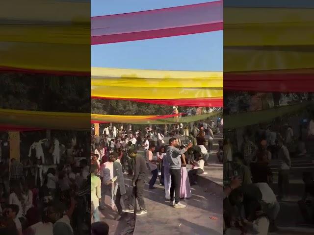 Lucknow Holi Vibes at Lohia Park | Nonstop Dance, Colors & Fun #holi #holivlog #lucknow #shortsfeed