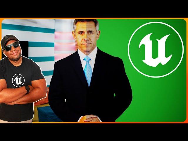 Key Green Screen Footage in Unreal Engine 5 - The Easy Way!