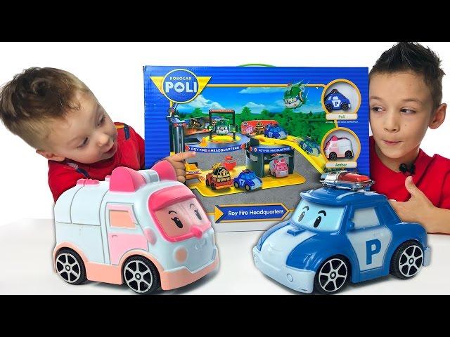  Robocar Poli Opening Roy Fire Headquarters