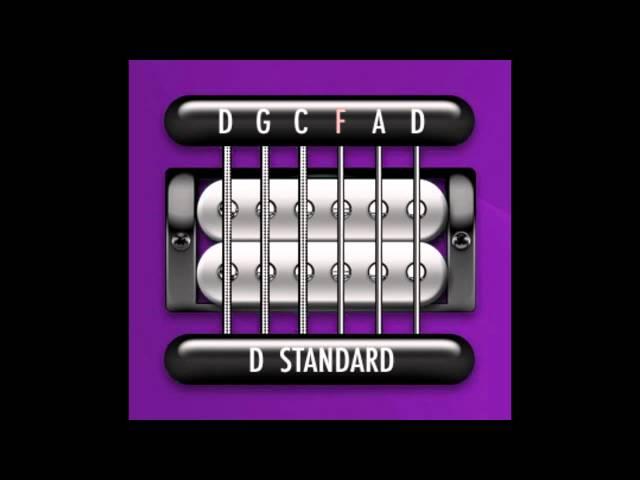 Perfect Guitar Tuner (D Standard = D G C F A D)