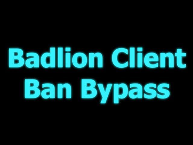 BadlionClient — Unbypassable HWID bans [ESEA HWID BYPASS]