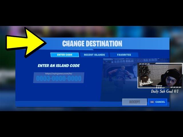 How To Enter Codes In Fortnite Creative ( Map Codes )