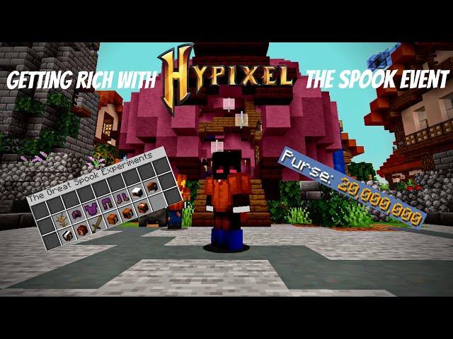 The True BEGINNERS Guide to Hypixel Skyblock: Getting RICH in The Great Spook Event!!