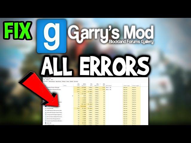 Garrys Mod – How to Fix All Errors – Complete Tutorial