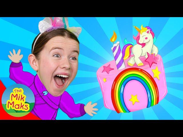 Happy Birthday Baby | Kids Songs | The Mik Maks