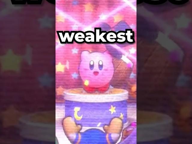 Why Kirby is the Weakest Nintendo Character…