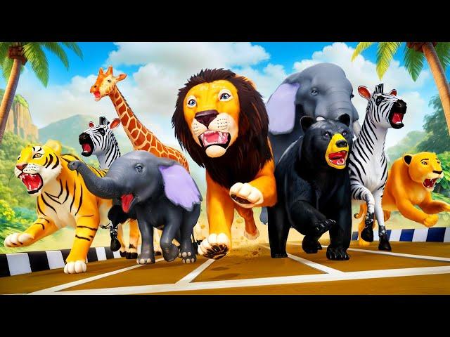 Wild Animals Running Race  - The Ultimate Speed Challenge in the Animal Kingdom!