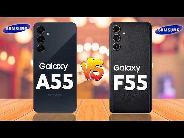 Samsung Galaxy A55 5G Vs Samsung Galaxy F55 5G