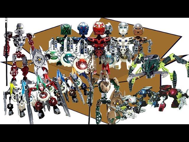 BIONICLE UNBOXING BrickLink Haul - Matoran, Vahki, Rahaga, Visorak, Toa Hagah - Bio Talk Live