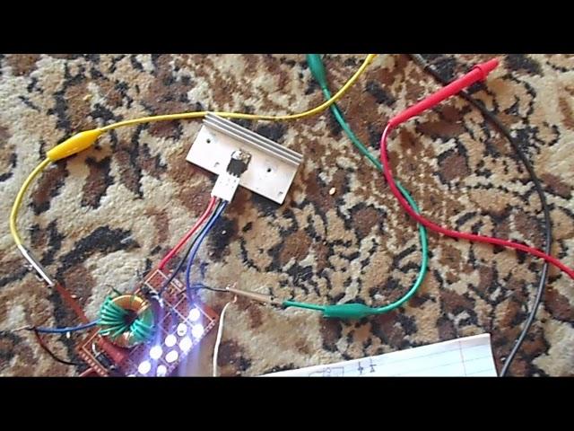 схемка преобразователя , джоуль вор, качер