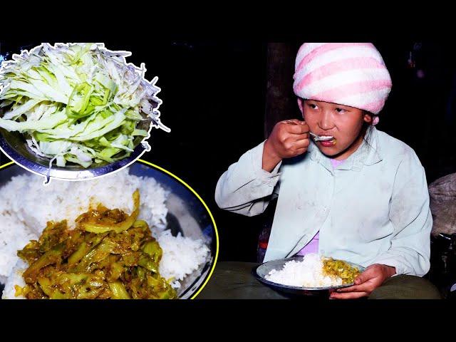 Anita having dinner alone in new Shelter II Adhiraj went Village@Manjitamrnati