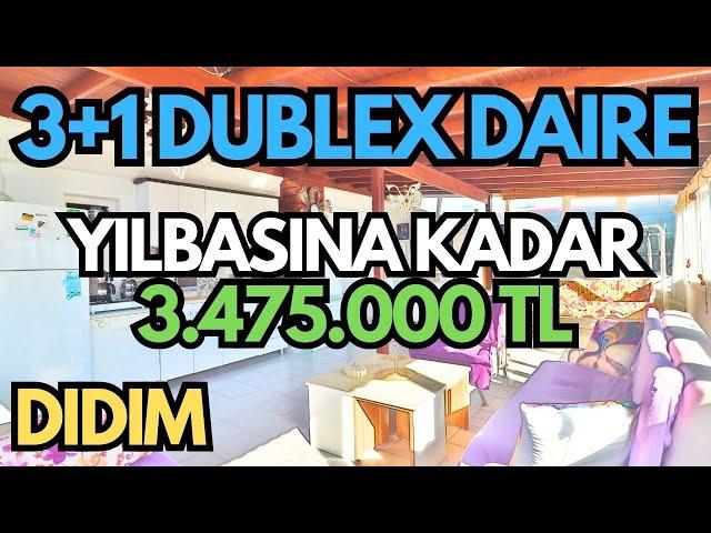 DİDİM SATILIK DUBLEX DAİRE - YILBAŞINA KADAR TEK FİYAT 3.475.000TL #trending #popular #home #satılık