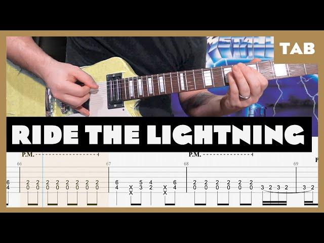 Metallica - Ride the Lightning - Guitar Tab | Lesson | Cover | Tutorial