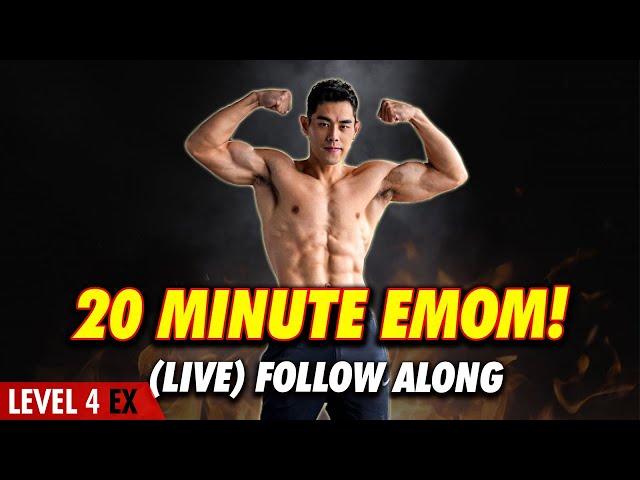 20 Minute Super Simple Intense | Fitness Conditioning & Weightloss (Level 4 EX)