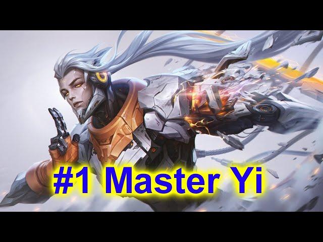 Do nothing. That's how the #1 Master Yi became the best