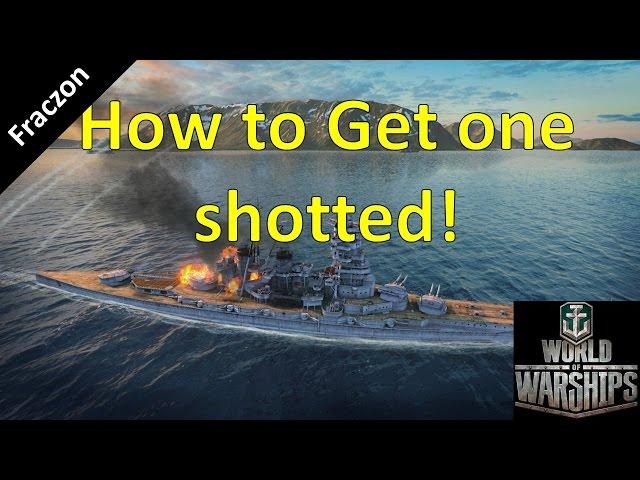 World of Warships: Battleship one shot