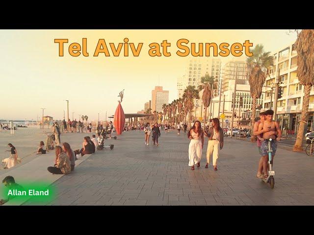 Golden Hour in Tel Aviv - A Walk Along the Sunset Promenade