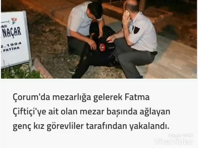 MEZARLIKTA Kİ KIZ İFŞA!