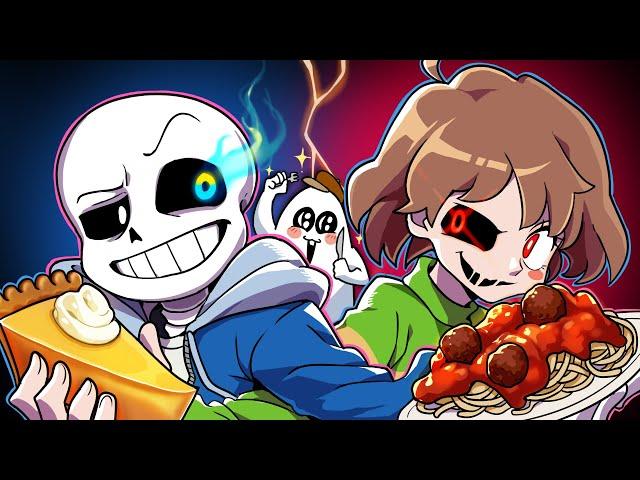 MUKBANG vs Undertale | GH'S ANIMATION