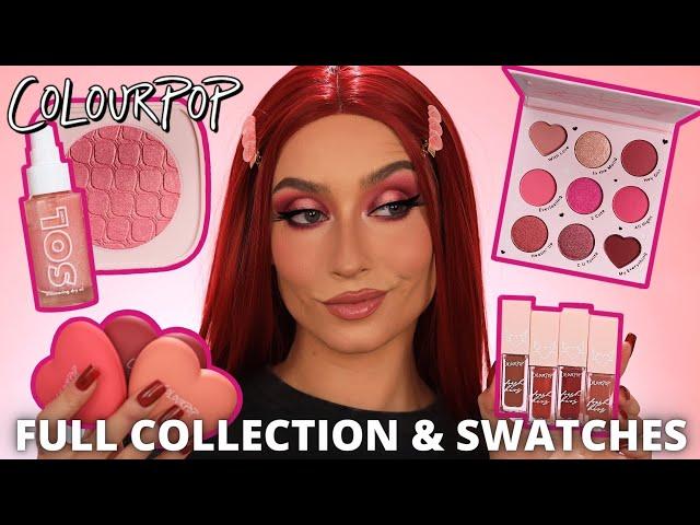 COLOURPOP SECRET ADMIRER COLLECTION & SWATCHES | NEW COLOURPOP MAKEUP 2022