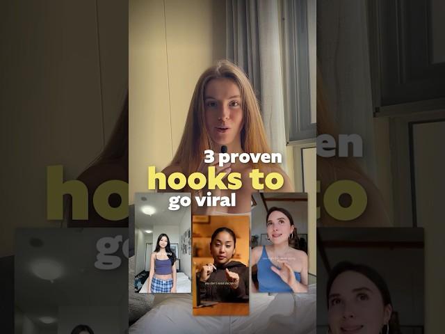 3 hooks that will make you go VIRAL