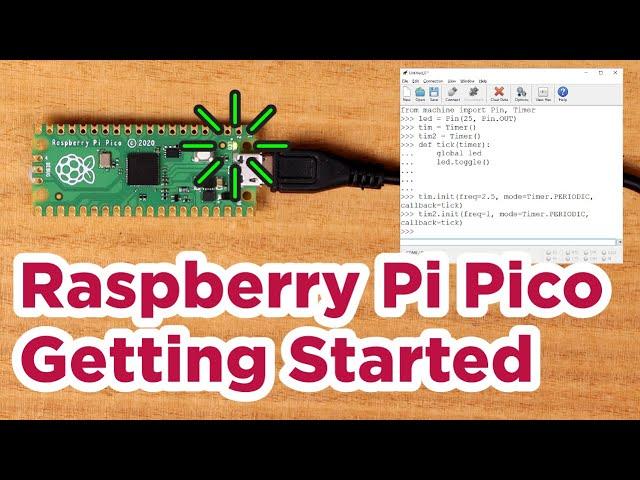 Raspberry Pi Pico - Getting Started with MicroPython REPL (on Windows)