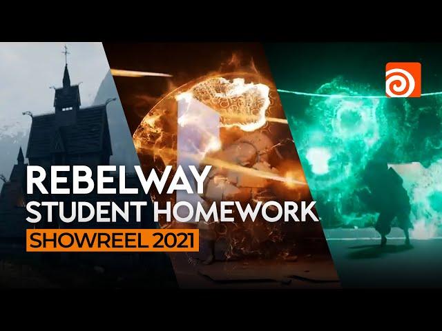 Rebelway Student Houdini Homework Reel | 2021