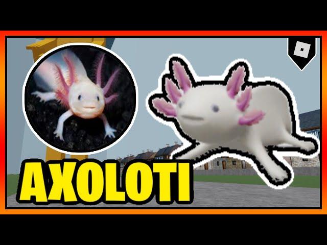 How to get the "AXOLOTI" BADGE + SKIN/MORPH in TREVOR CREATURES KILLER 2 || Roblox