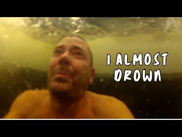 SEE WHAT HAPPENED - DIVING ON ICE THICK - APETOR