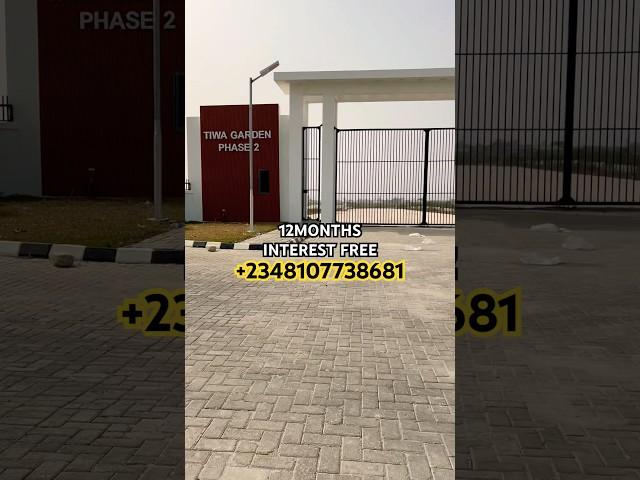 Land for sale in ibeju lekki | 12 months interest free #shorts