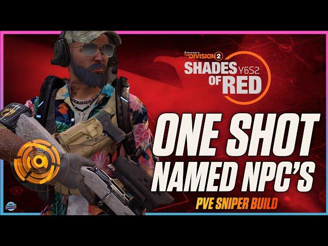 THIS BUILD IS A MONSTER! The Division 2 - One Tap HEROIC NAMED BOSSES! Solo/Group PVE Sniper Build