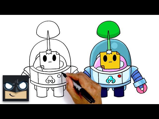 How To Draw Sprout  Brawl Stars