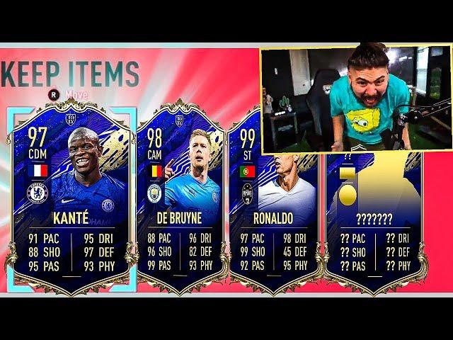 I PACKED 4 TOTYs!! BEST TOTY PACKS!! FIFA 20