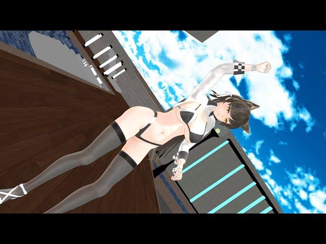 (R18) MMD-Race Queen Atago (Lean on)