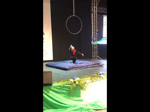 Aerial hoop world champion 2018 1st Place Ellie-jayne Fabiani