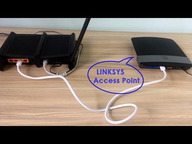 How to add a Linksys router as an Access point