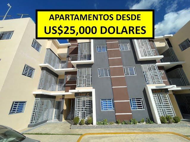 APARTAMENTOS DESDE US$25,000 DOLARES EN SANTO DOMINGO RD