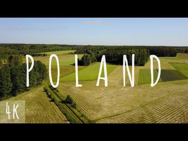 POLISH COUNTRYSIDE by DRONE - 4K