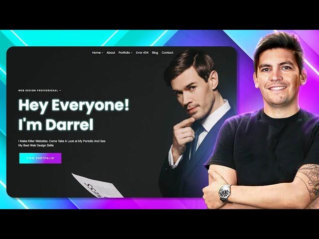 How to Create a PROFESSIONAL Portfolio Website in WordPress